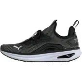 Puma Urheilukengät 'Softride Enzo 6 Hype' harmaa / musta / valkoinen
