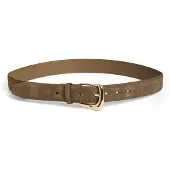 Pieces Pcannie Suede Jeans Belt - Khaki green - 100