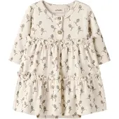 Name it Nbfgayo Sum Ls Body Dress Lil - Cream - 74