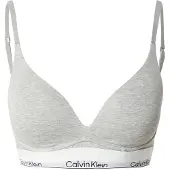 Calvin Klein Underwear Rintaliivi vaaleanharmaa / musta / valkoinen