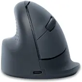 R-Go Tools RGOHEBAMLWL, Vasenkätinen, Vaakasuuntainen muotoilu, Optinen, Bluetooth, 1600 DPI, Harmaa