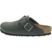 Birkenstock Pistokkaat 'Boston' tummanvihreä