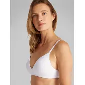 Calvin Klein Wire Free T Shirt Bra - White - 80 C