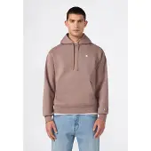 Champion Hooded Sweatshirt - Brown - L