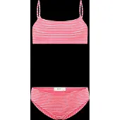 Mango Striped Textured Bikini - Pink - 152