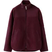 Röhnisch Phoebe Pile Jacket - Burgundy - XS