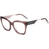 Missoni MIS 0266 55/17/140 vaaleanpunaiset asetaattikehykset NAISILLE MIS 0266