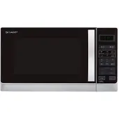Sharp Home Appliances R-642INW Musta Yhdistelmämikroaaltouuni Pöytämalli 20 L 800 W