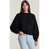 G-Star Logo Crew Sweat - Black - Women