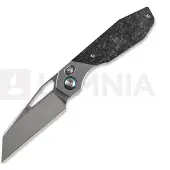 Kansept Knives QTRO Wharncliffe kääntöveitsi, CF Shredded