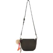 Fredsbruder Playful Crossbody-laukku Nahka 22 cm Ruskea