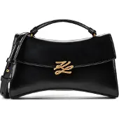 Karl Lagerfeld Käsilaukku 'K/AUTOGRAPH' kulta / musta