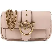 Pinko Love One Crossbody-laukku Nahka 20 cm Vaaleanpunainen