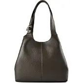 Coccinelle C-Easy Shopperit Nahka 35 cm Vihreä