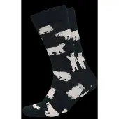 Happy socks Bear Sock - Black - 41-46