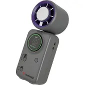 Verbatim Cool 'n' Go Ice Touch Mini Handheld Fan, ladattava käsituuletin, violetti/harmaa