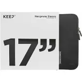 Keep 17" kannettavan suojakotelo (musta)