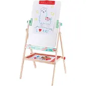 Hape käännettävä 2 puoleinen piirustusteline tarvikkeilla