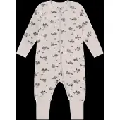 CeLaVi Jumpsuit Ls - Aop - Cream - 80