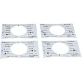 Electrolux kilpi ohjelma-, väännin, tarrateippi, DA,NO,FI,SV 140269187021