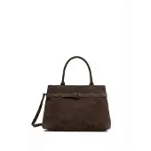 Noella Macie Bag Real Suede - Brown - ONE SIZE