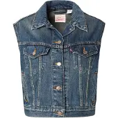 Levi's Liivi 'SHRUNKEN 90S' tummansininen
