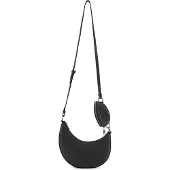 Fredsbruder My Bestie Crossbody-laukku Nahka 27.5 cm Musta