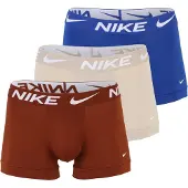 Nike Underwear Bokserishortsit 'Everyday Essential' kerma / sininen / ruosteenruskea / valkoinen