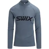Swix RaceX Merino Half Zip, mies, harmaa