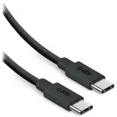 SBS BRAIDED USB-C CABLE 240W, 3 M, BLACK