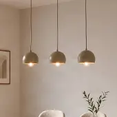 Luminex Riippuvalaisin Sool , himmennettävä, Kerma/meripihka, Olohuone/ruokailutila, Metalli