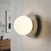 Emibig Seinävalaisin Minerva LIGHTING, himmennettävä, Kerma/meripihka, Olohuone/ruokailutila, Lasi, Moderni,