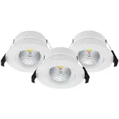 Shelly Hilux DS8 White 3-Pack WiFi Bluetooth 8W 2200-6000K CRI95 Downlight