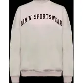 Aim'n Varsity Sweatshirt - Beige - S
