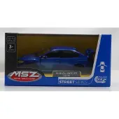 MSZ Metallinen pienoismalli Subaru WRX STI, skaala 1:40