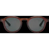 Mango Semi-Transparent Frame Sunglasses - Brown - ONE SIZE