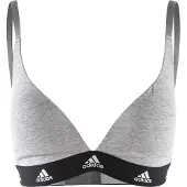Adidas Urheilurintaliivit meleerattu harmaa / musta / valkoinen