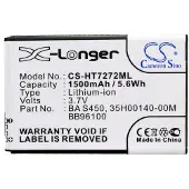 123accu HTC Desire Z akku 1500 mAh