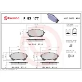 Brembo Jarrupalasarja P 83 177