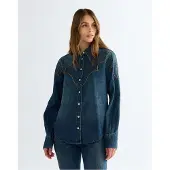 Wrangler Western Yoke Pitkähihainen Kauluspaita