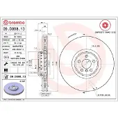 Brembo Jarrulevy (1kpl) 09.D898.13