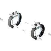 Bosch Jarrukenkäsarja - VW - Polo, Up, Cross-up, Cross-polo. Skoda - Fabia. Seat - Ibiza