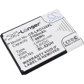123accu LG D280 D280N D285 Spirit 4G akku 1800 mAh