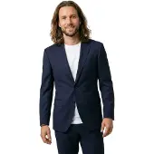 Hackett London for man. HM441678 Jacket Lana navy (38/32), Casual, Party, Wool, Classic, Long sleeve