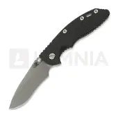 Hinderer XM-18 3.5 Recurve Magnacut Non-Flipper Working Finish Black G-10