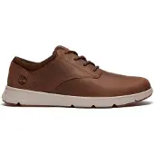 Timberland for man. TB0A6C8EW011 Parker Street Leather Sneakers brown (45), Flat, Laces, Casual