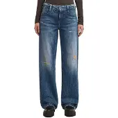 G-Star Judee Low Waist Loose Jeans - Dark blue - Women