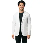 Armani Exchange for man. XM002073AF11882U0009 White Deconstructed Blazer (34), Casual, Cotton