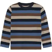 Minymo T-Shirt Ls Y/D - Navy - 110