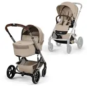 Cybex Balios Lux yhdistelmävaunut, Almond Beige